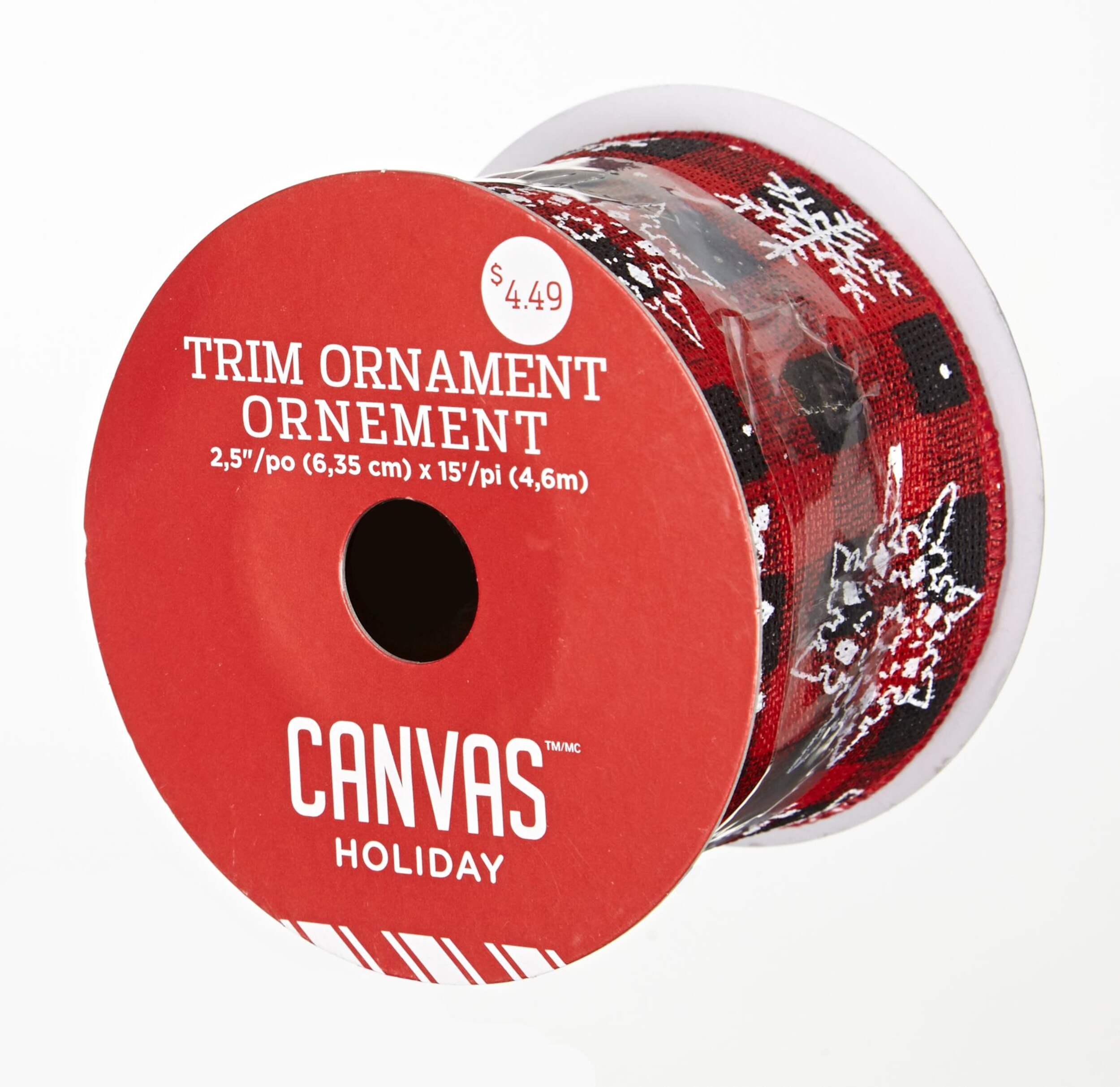 CANVAS Red Collection Nordic Ribbon, Assorted Front_Three_Fourths_Angled_Left