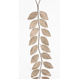 CANVAS Gold Leaf Garland, 6-ft CloseUp