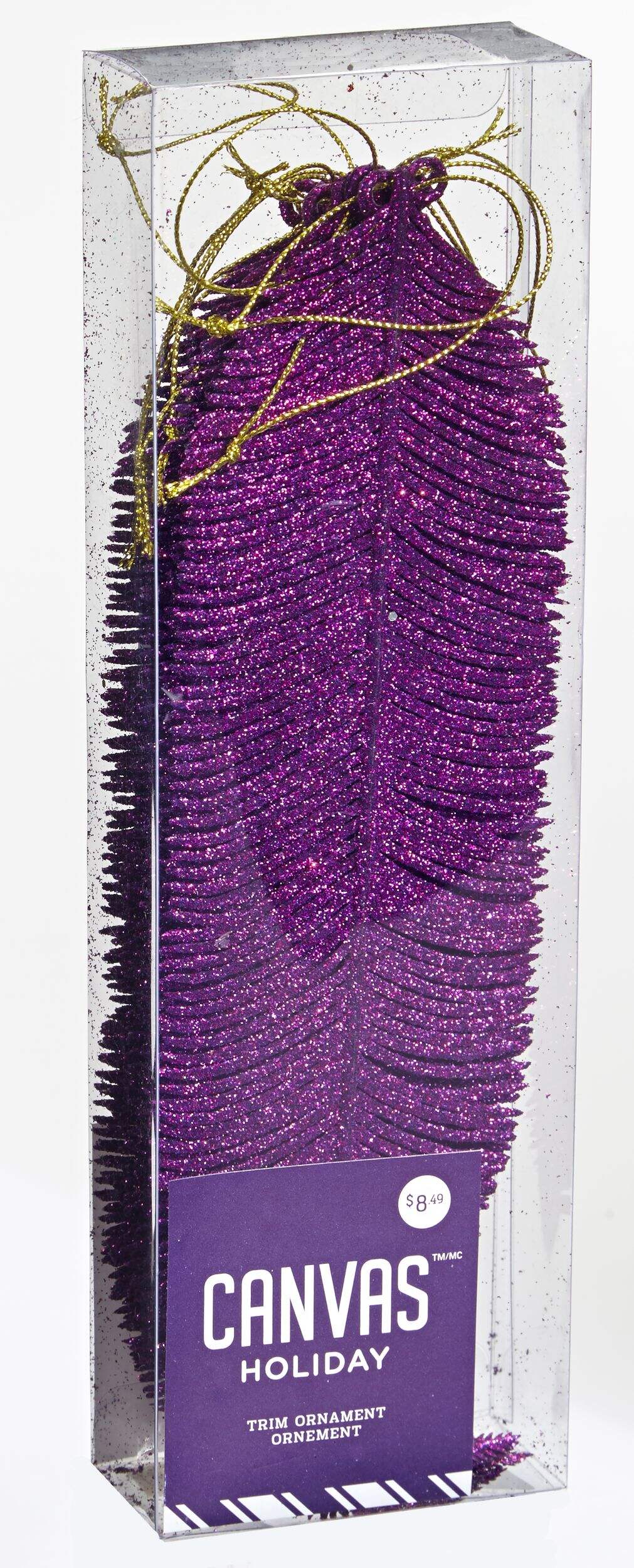 CANVAS Blue Collection Feather Picks, Assorted, 4-pk Front_Angled_Right