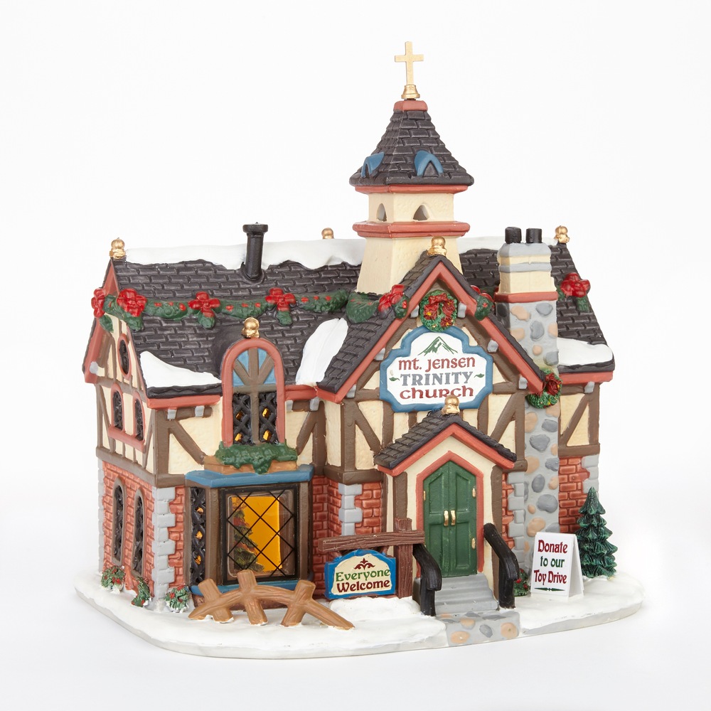 Village Lemax, église Mount Jensen Canadian Tire