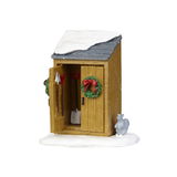 Lemax Village Accessory, Mailbox/Shed Front_Angled_Left