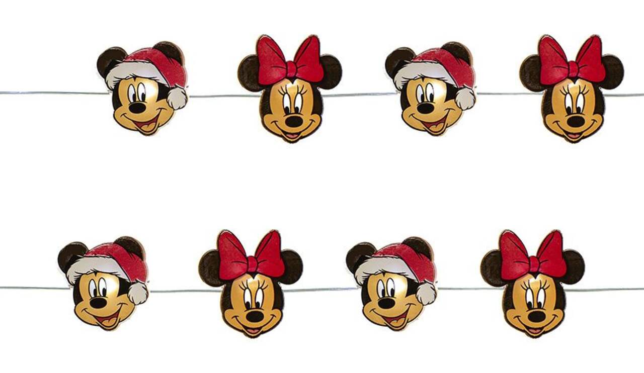 Disney Mickey & Minnie Battery Operated Lights, 20-Count