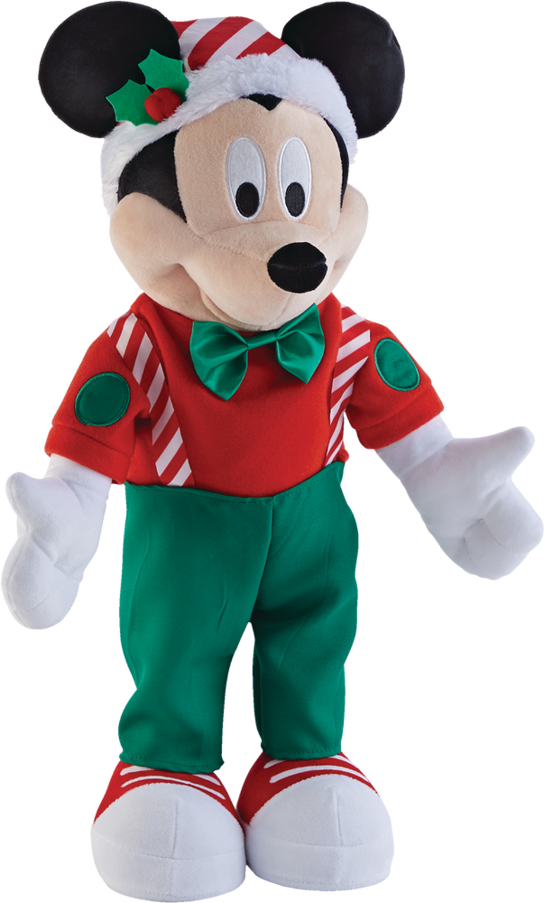 Disney Christmas Decoration Mickey Greeter, 20-in
