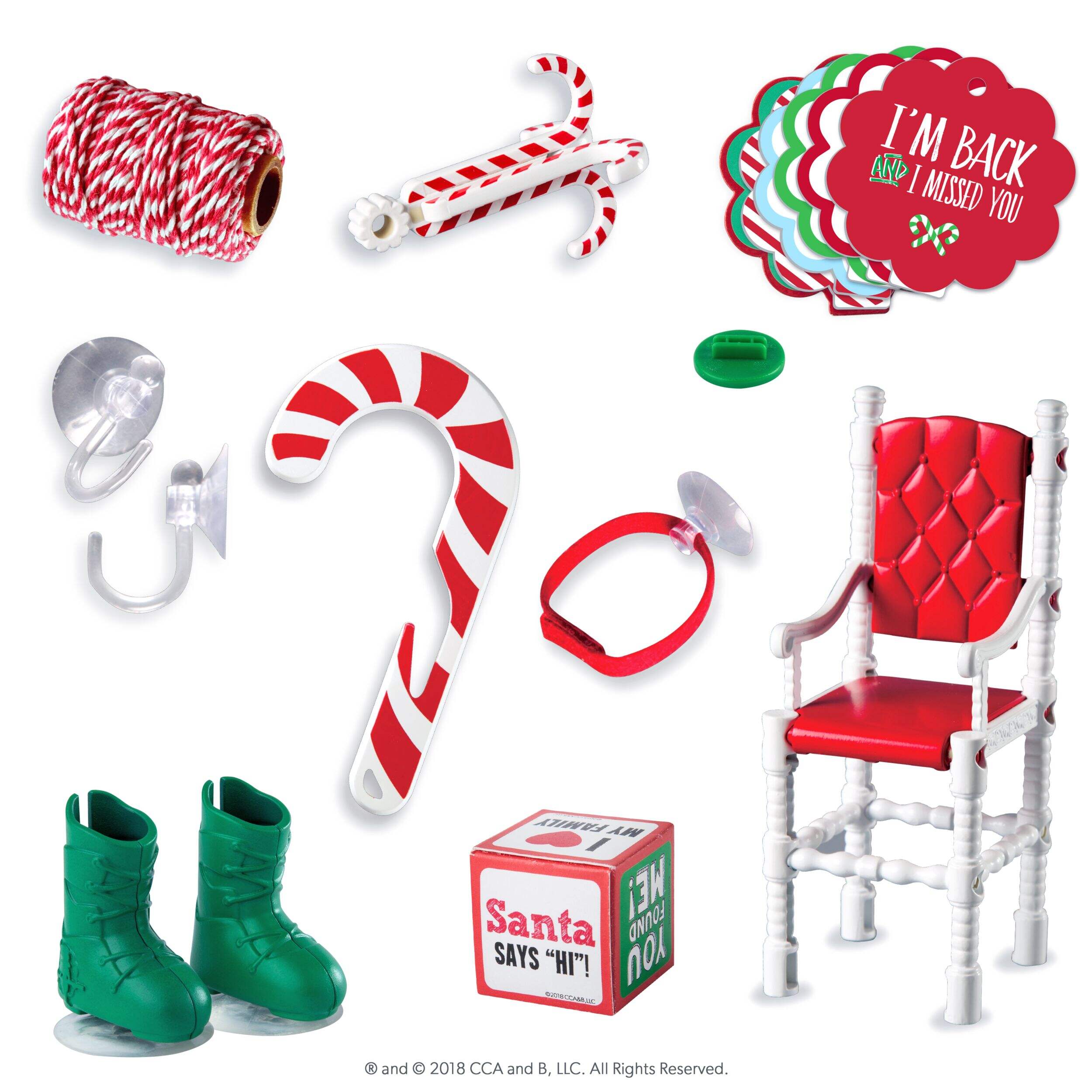 The Elf on the Shelf  Scout Elves at Play - Livre de Noël et accessoire, 100+ idées Composite_or_Mixed