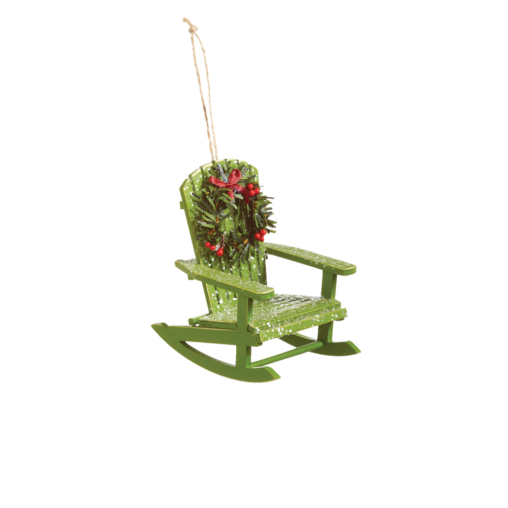 CANVAS Red Collection Decoration Muskoka Chair Christmas Ornament