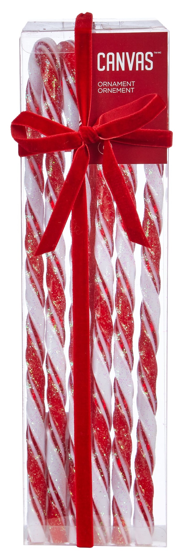 CANVAS Red Collection Large Candy Canes, 6pk Canadian Tire