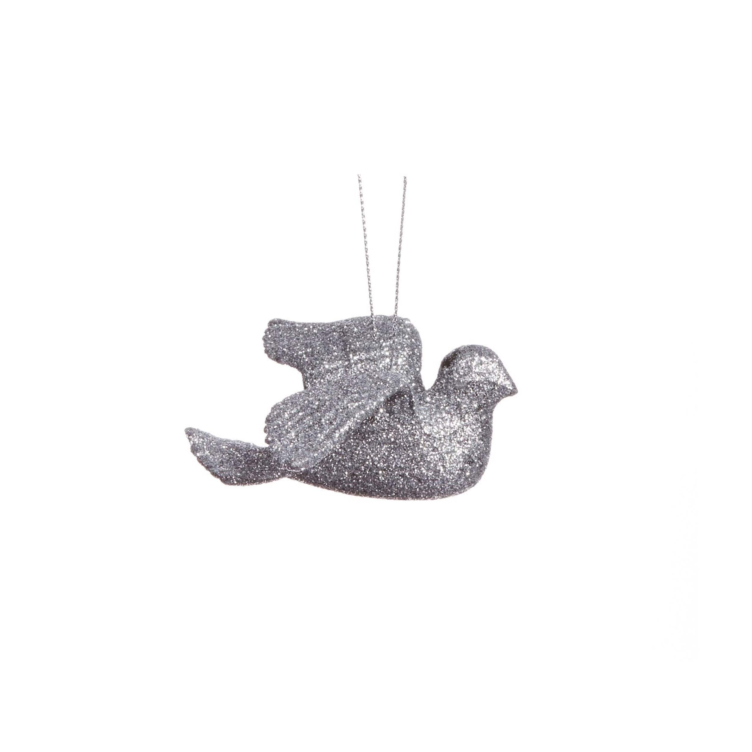 CANVAS Silver Collection Doves Ornament, Assorted,  2-pk Side_Right