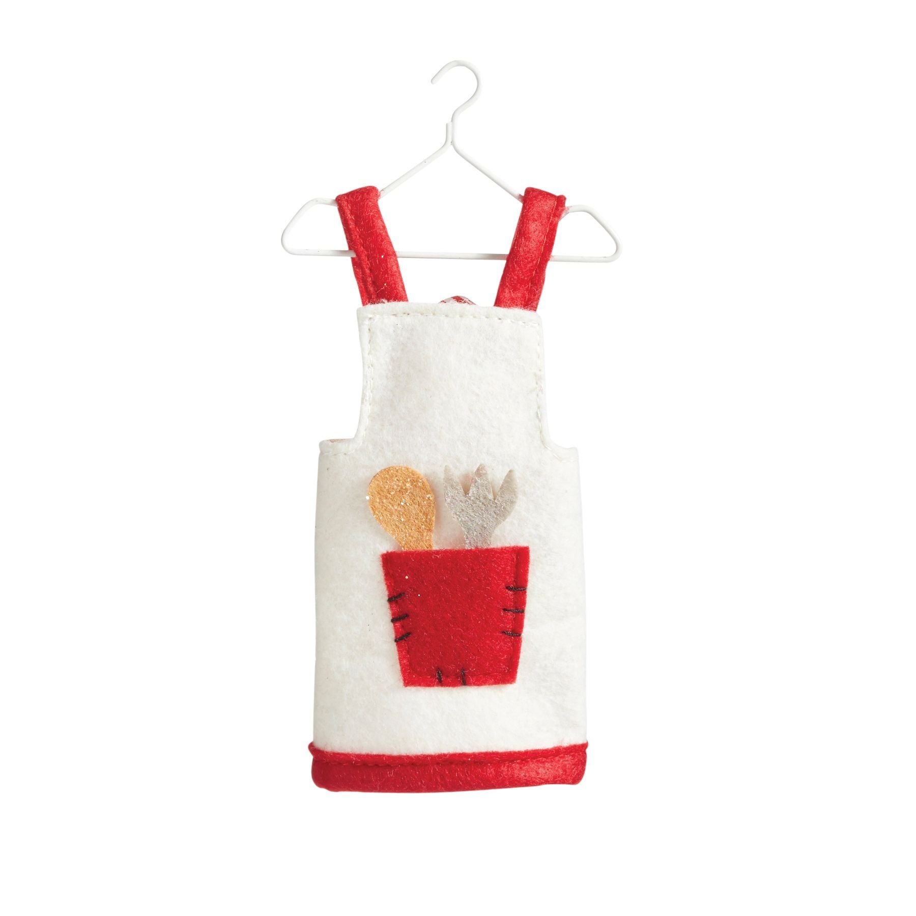 CANVAS Bright's Felt Apron Ornament, Assorted Canadian Tire