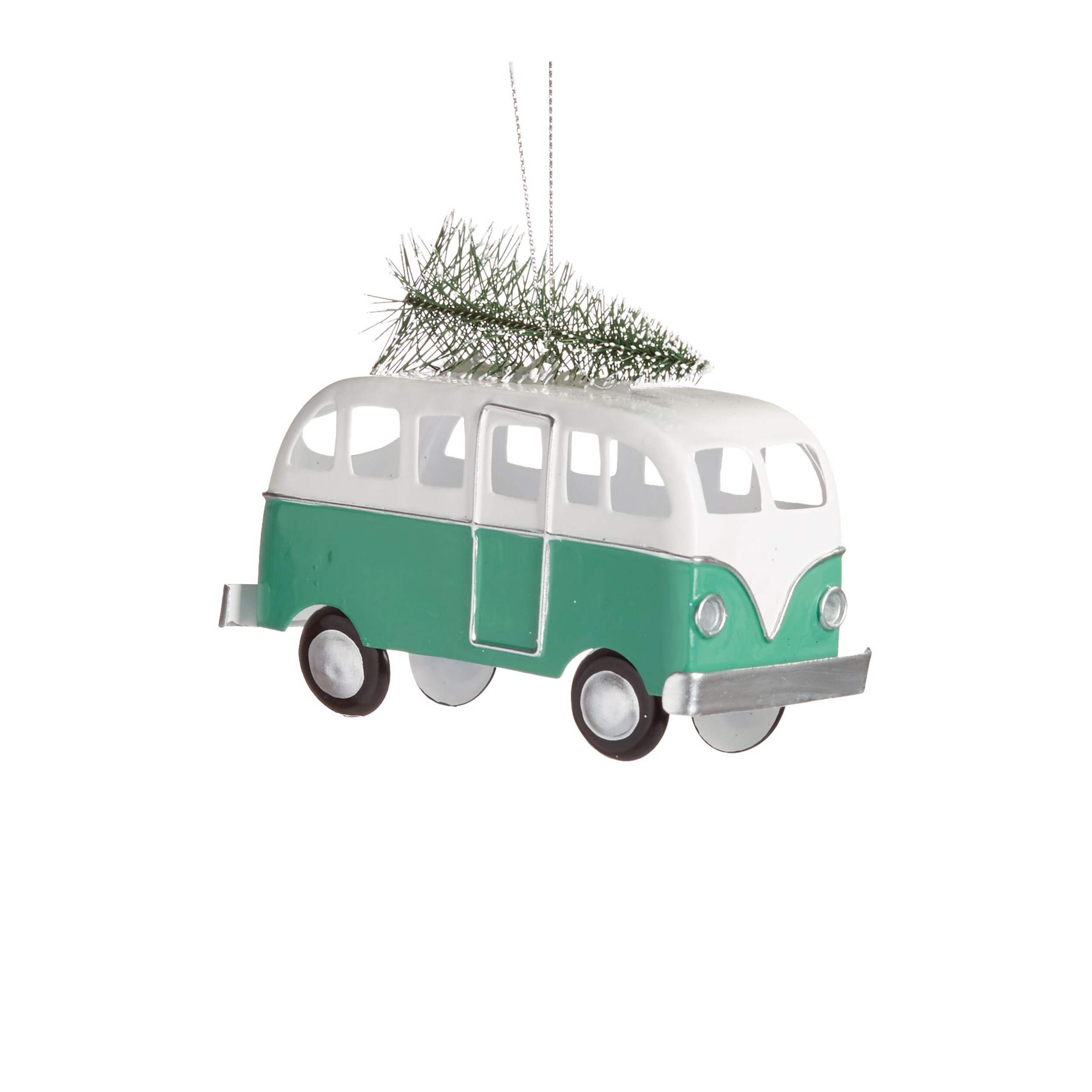 CANVAS Brights Collection  Camper Van Ornament, Assorted Front_Angled_Right