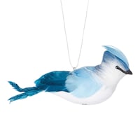 CANVAS Red Collection Decoration Blue Jay Bird Christmas Ornament, 150-mm Side_Right