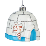 CANVAS Collection Éclat - Ornement de Noël Igloo, 4 pcs Front_Angled_Right