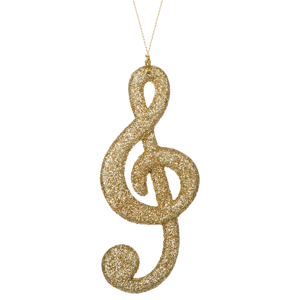 CANVAS Gold Collection Music Notes Ornament, Assorted, Gold Canadian Tire