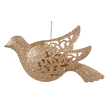 CANVAS Collection Or - Ornement de Noël oiseau métallique Front_Flat