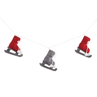 CANVAS Collection Rouge - Guirlande de Noël Patins à glace, 6 pi Side_Right