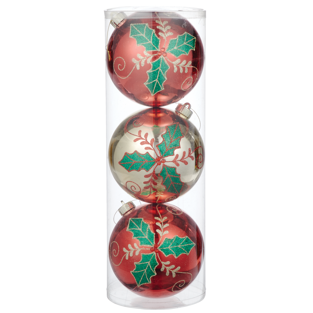 CANVAS Silver Collection Shatterproof Decoration Ball Christmas
