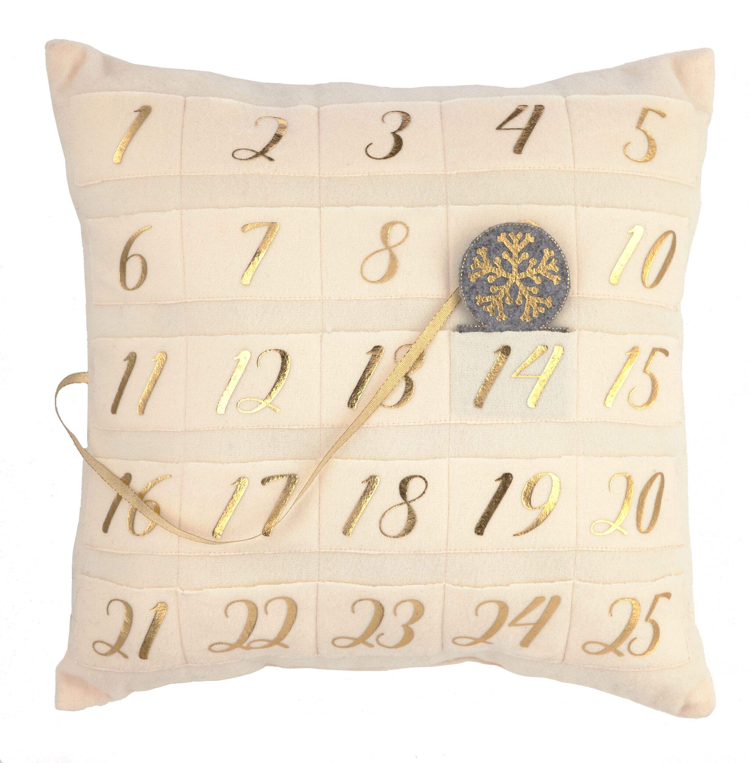 CANVAS Advent Countdown Cushion Front_Flat