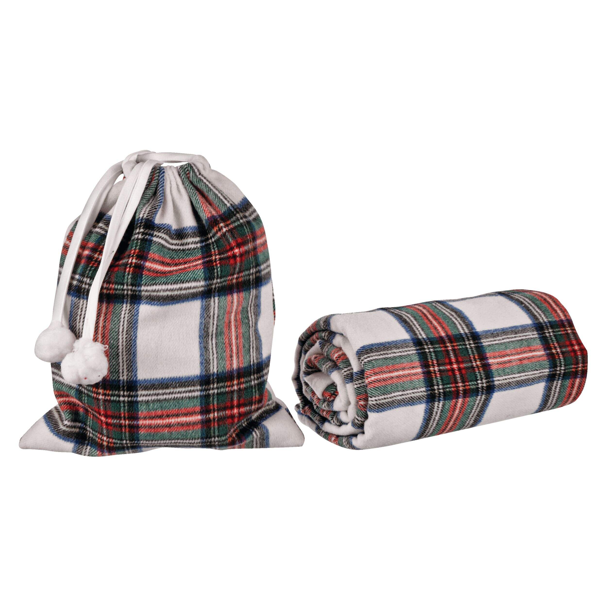 CANVAS Festive Fleece Throw, Assorted Composite_or_Mixed