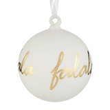 CANVAS Collection Or - Boules en verre avec inscription, varié, 3 po Front_Flat