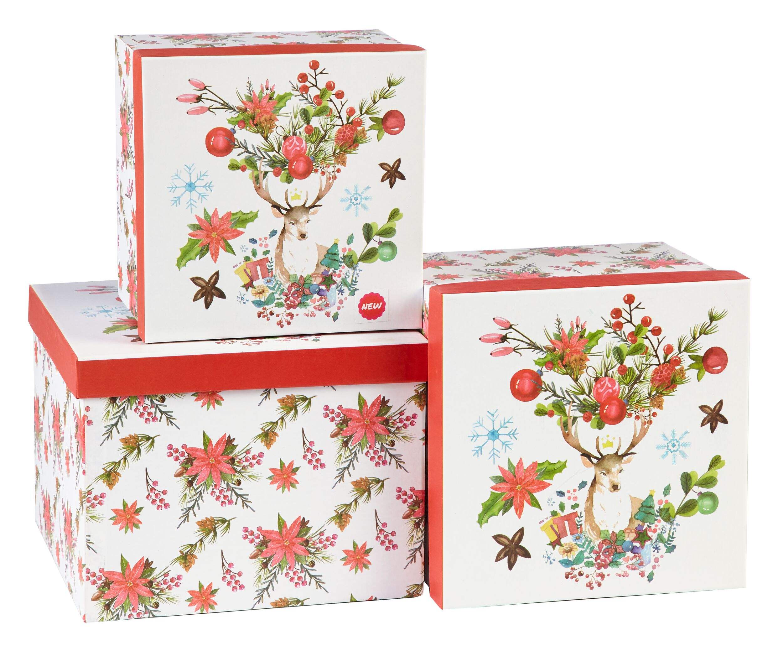 CANVAS Nesting Boxes, Assorted, 3-pk Composite_or_Mixed