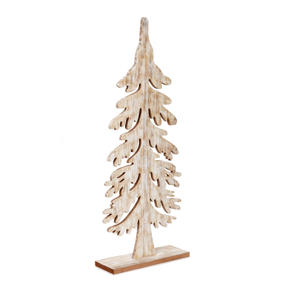 CANVAS Wooden Christmas Tabletop Tree Décor, 23 1/2in Canadian Tire
