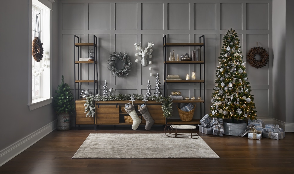 NOMA PreLit Marcelle Slim Mixed Tip Christmas Tree, 7ft Canadian Tire