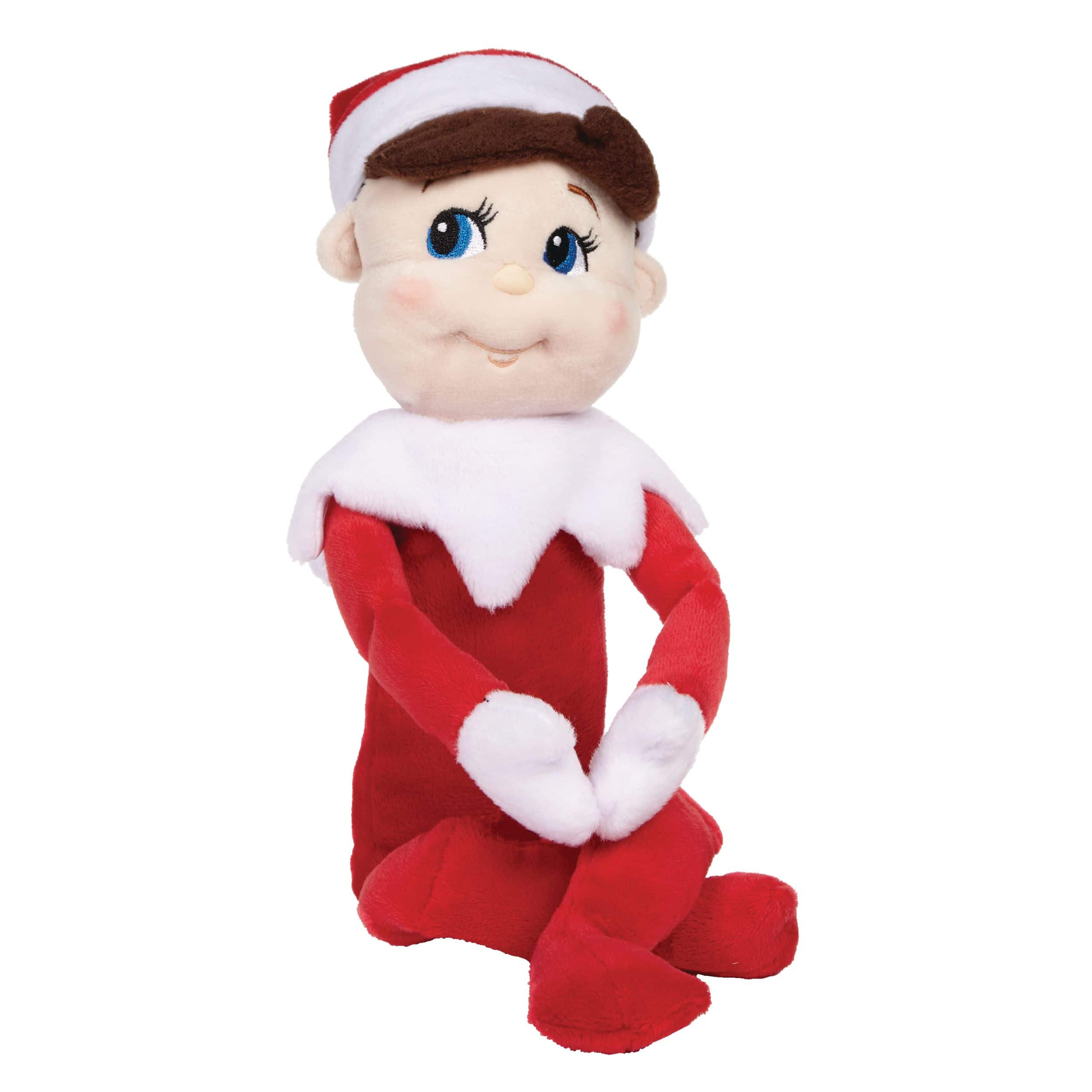 Elf on the store shelf plush toy