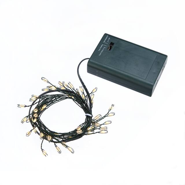 For Living Battery Operated 60 LED Branch Light String