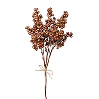 Décoration de Noël grappes scintillantes CANVAS, choix de couleurs, 11-4/5 po, paq. 3 Front_Flat