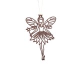 CANVAS Collection Enchantée -  Ornement de Noël Ange pailleté Front_Flat