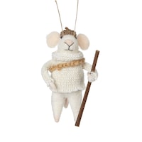 CANVAS Enchanted Collection Mouse Boy Forager Ornament Front_Flat