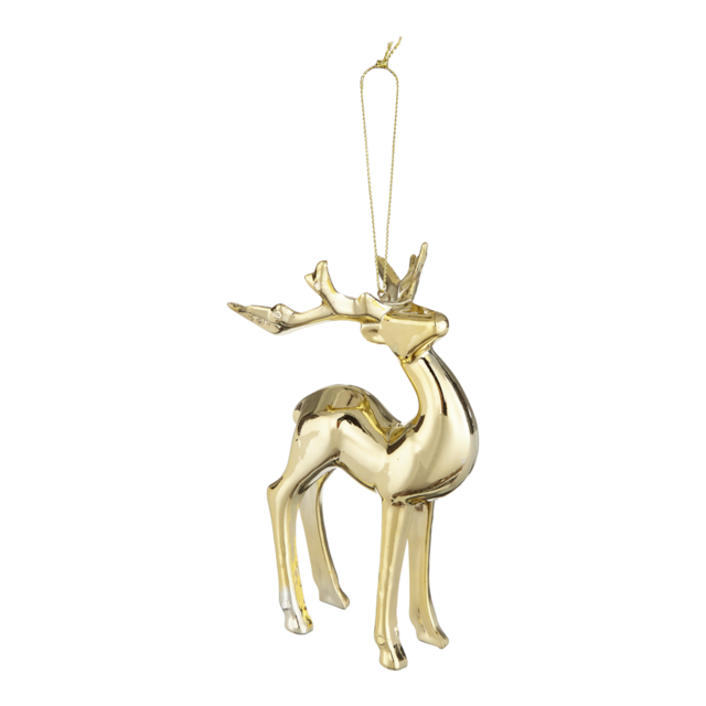 CANVAS Gold Collection Decoration Modern Deer Christmas Ornament, 5 1/2