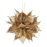 CANVAS Collection Or - Décoration de Noël étoile rayonnante, 4 po Front_Flat