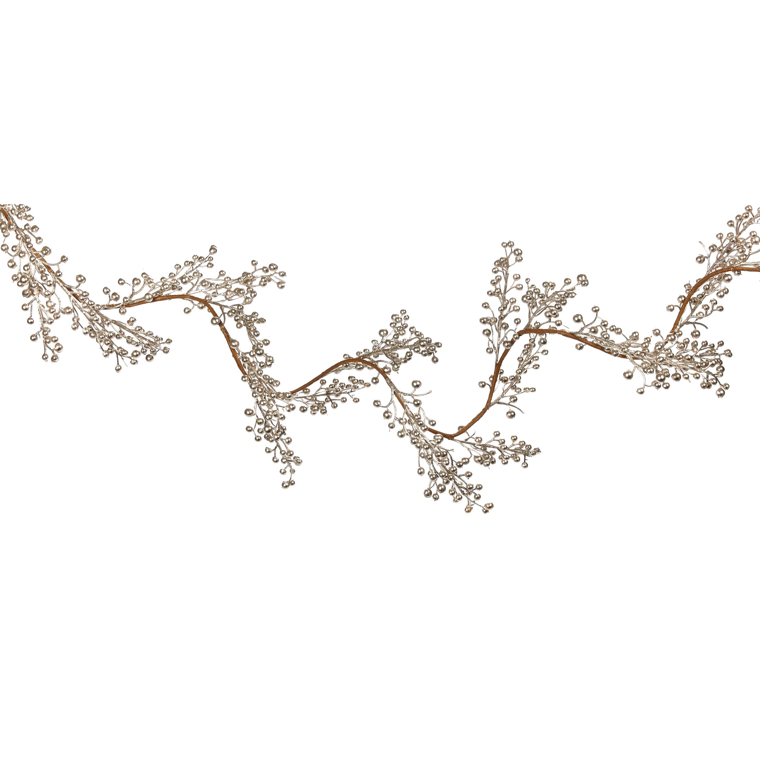 CANVAS Winter Garden Collection Champagne Berries on Vine Garland, 6ft Canadian Tire