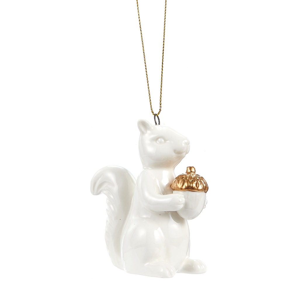 Écureuil en céramique CANVAS Collection, blanc Canadian Tire