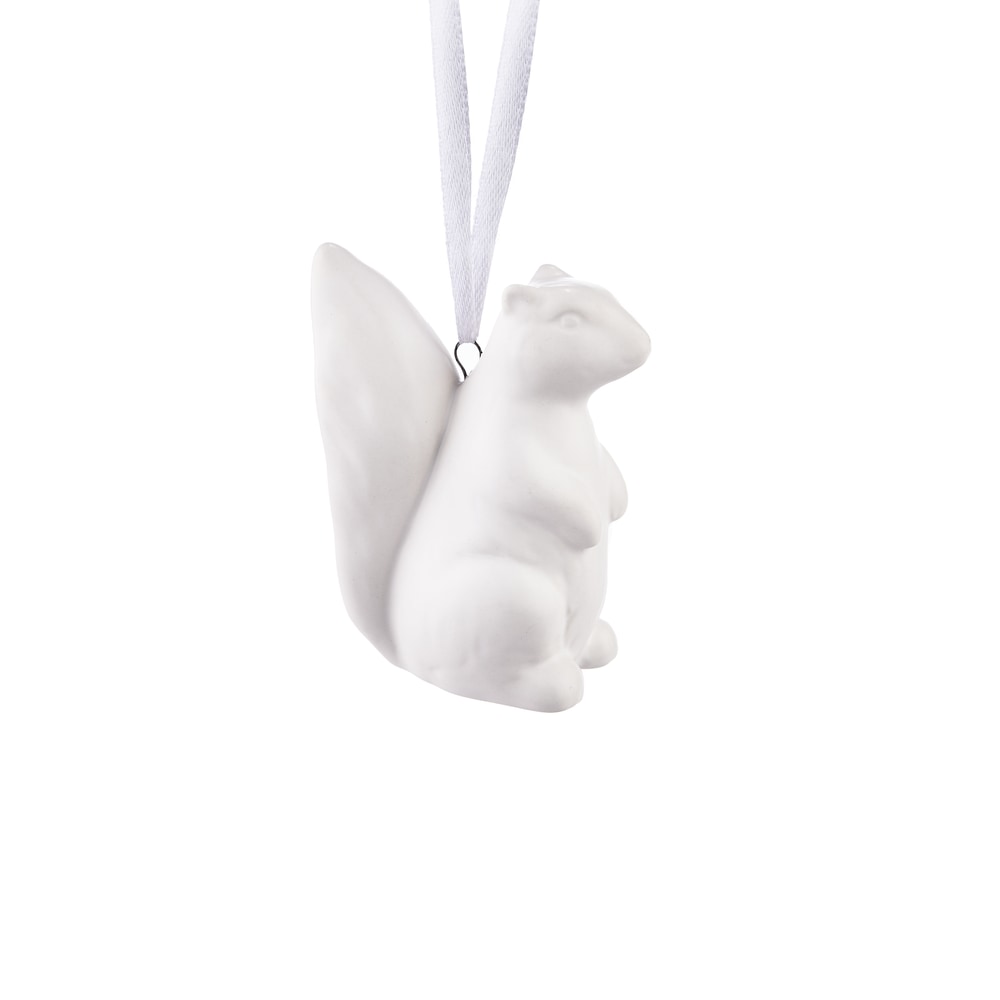 Écureuil en céramique CANVAS Collection, blanc Canadian Tire