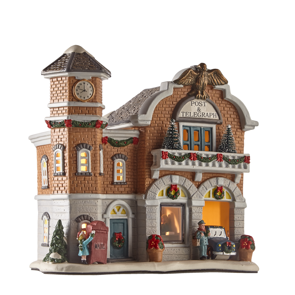 Christmas Village Post Office 