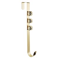 Décoration de Noël couronne suspendue avec clochettes For Living, or Front_Angled_Right