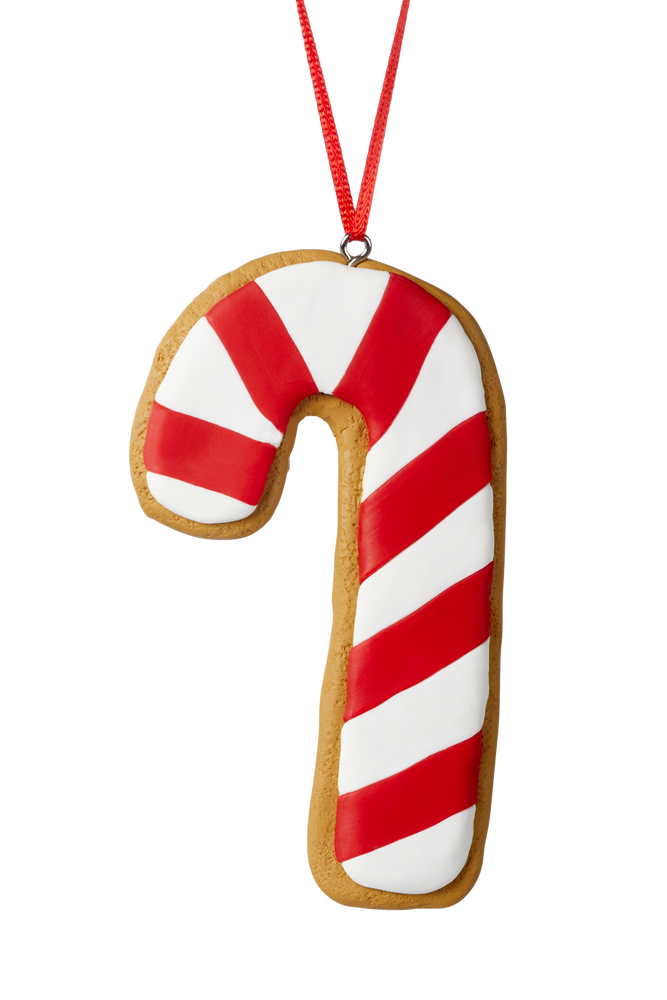 CANVAS Red Collection Decoration Candy Cane Gingerbread Cookie