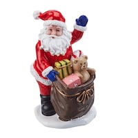 For Living Christmas Decoration Village Santa With Gifts Accessory, 2 3/4-in Front_Elevated