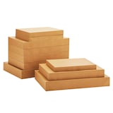 For Living Kraft Christmas Decoration Holiday Gift Box Set, 10-pc Composite_or_Mixed