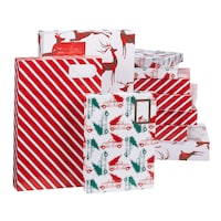 For Living Printed Christmas Decoration Holiday Gift Box Set, 10-pc Composite_or_Mixed