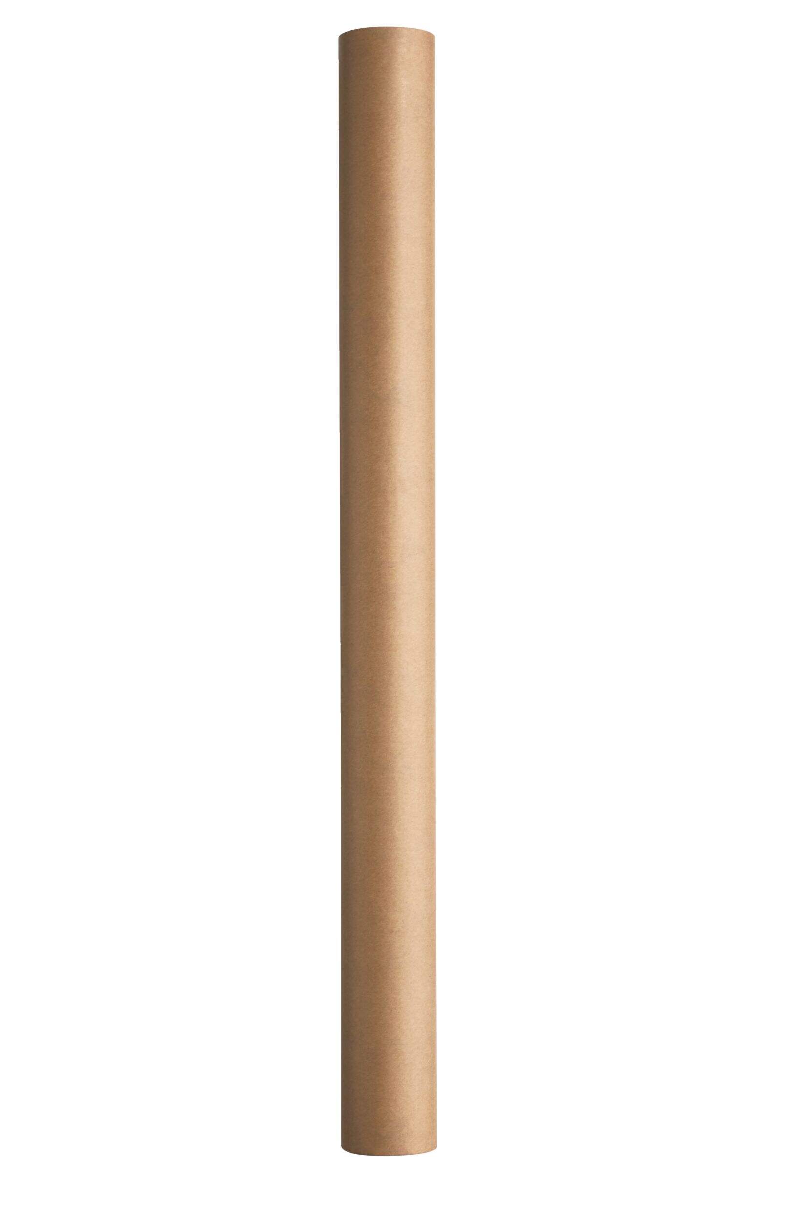 For Living - Rouleau de papier kraft pour la cadeau de Noël, lourd, brun, 200 pi² Front_Flat