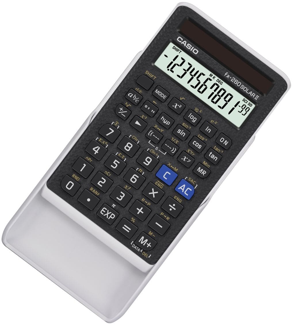 Casio Scientific FX 260 Solar Powered Calculator Canadian Tire