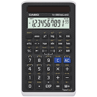 Casio Scientific FX-260 Solar Powered Calculator Front_Flat