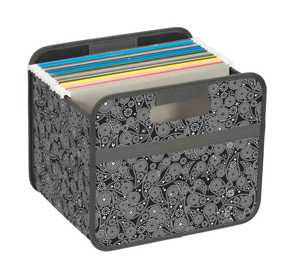 Merangue Collapsable Fabric, Assorted Patterns, Storage Bin Canadian Tire