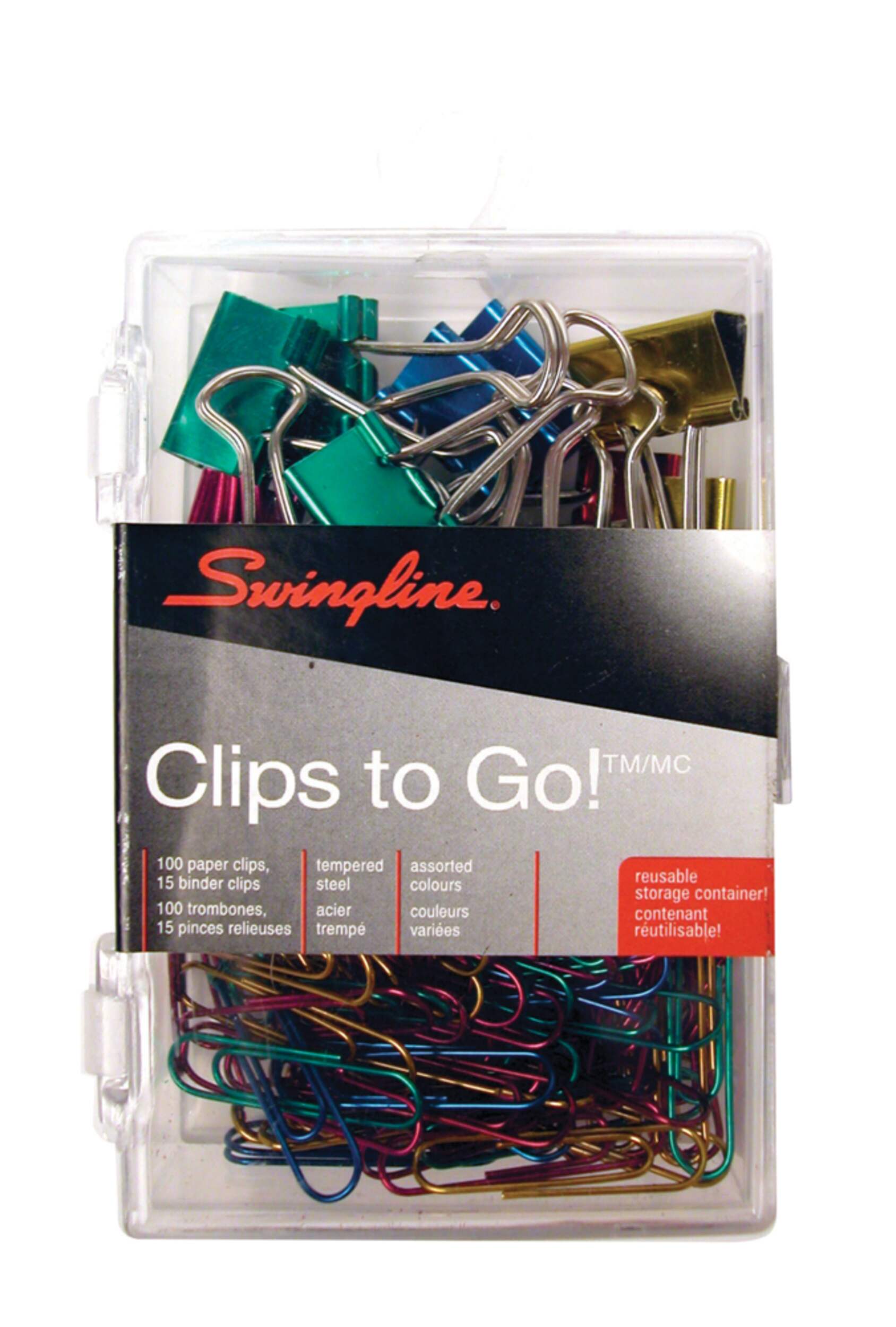 Swingline Clips to Go, 100-pk Front_Flat