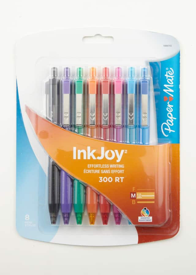 Paper Mate InkJoy 300RT Retractable Ballpoint Pens, Medium Point (1.0mm ...