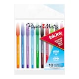 Paper Mate InkJoy 100ST Ballpoint Pens, Medium Point (1.0mm), Assorted Colours, 10 Count Front_Flat