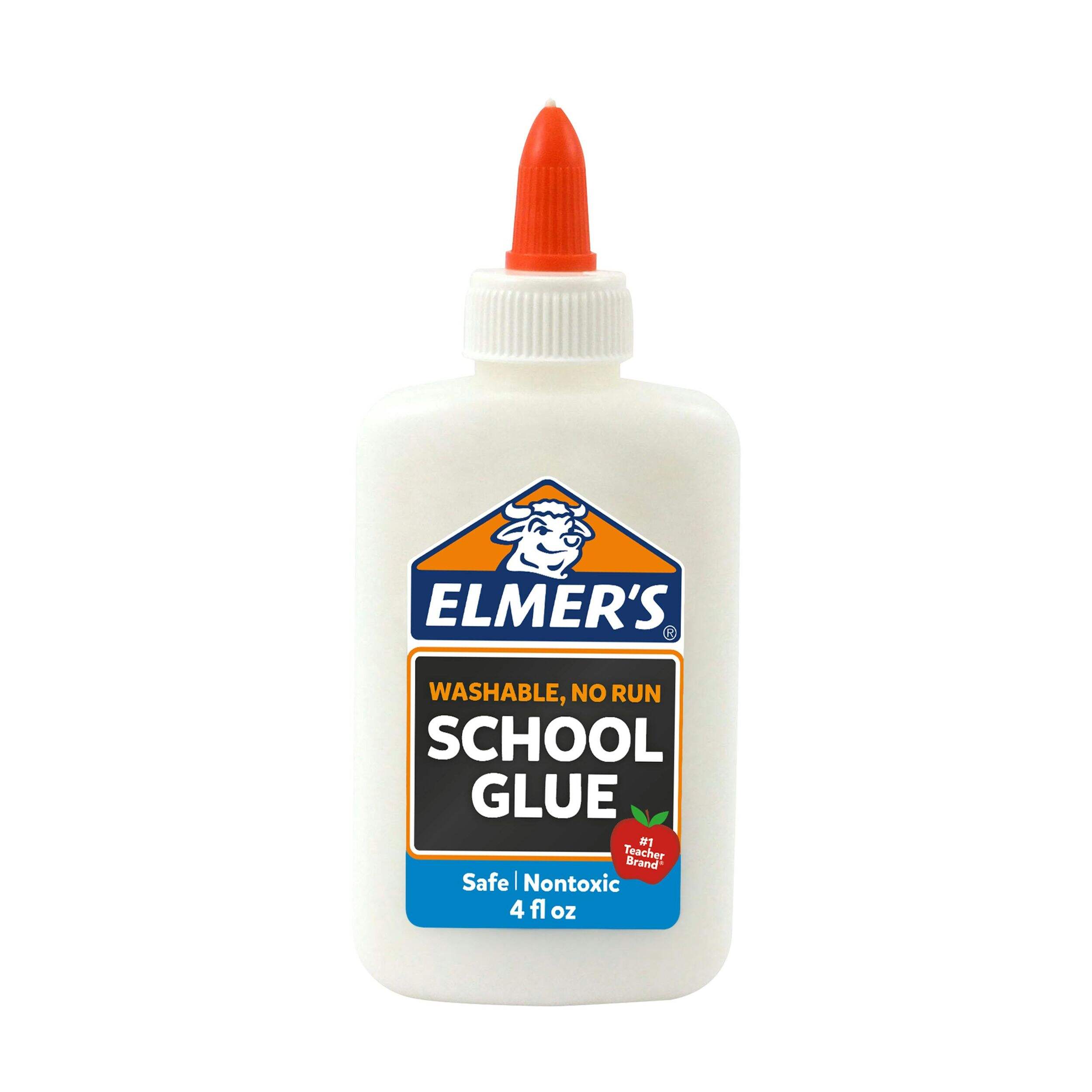 Elmer's Washable School Glue, Easy-Squeeze Bottle, 150 ml Front_Flat
