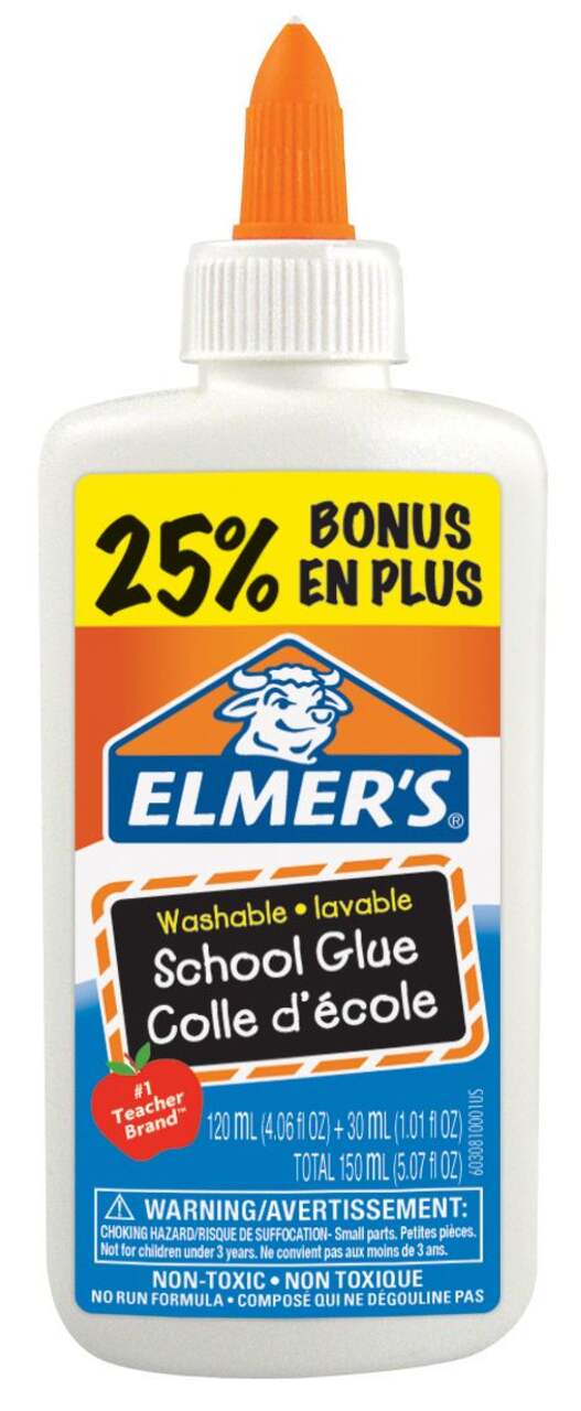 Lot of 4, Elmer's Washable Clear School Glue 9 oz Bottles - Brand New  Sealed